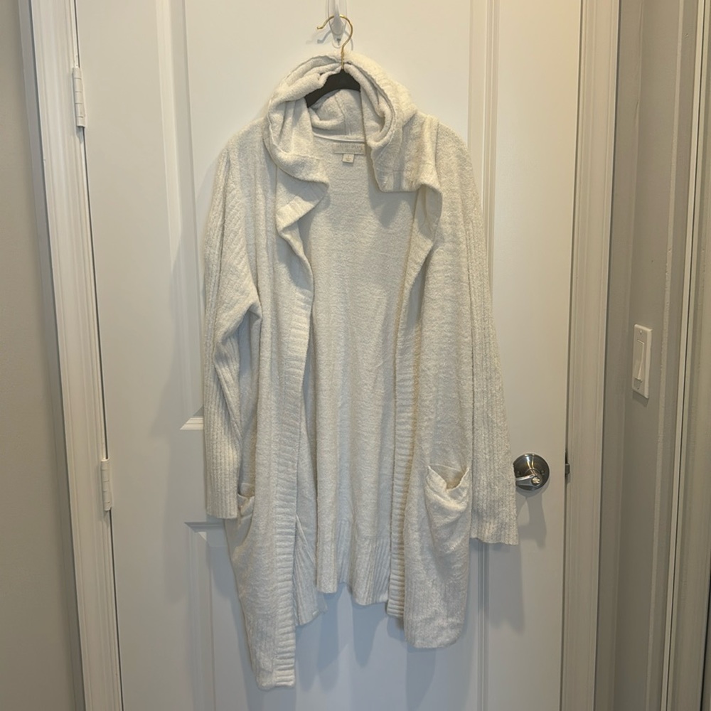 Barefoot Dreams Cozy Chic Lite hooded sweater